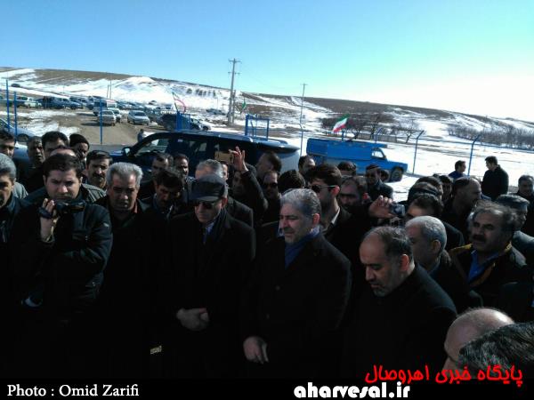 افتتاح پروژه آبرسانی در روستای قلعه ملک توسط استاندار آذربایجان شرقی