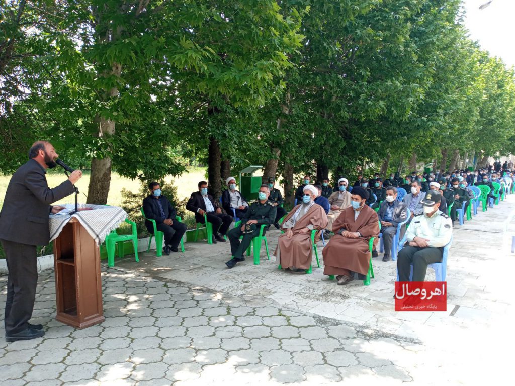 گزارش تصویری از برگزاری مراسم بزرگداشت چهلمین روز شهادت سردار سرلشگر شهید محمد حجازی در اهر