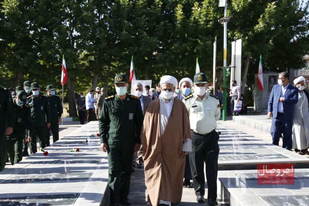 گزارش تصویری از: برگزاری مراسم تجدید میثاق با آرمان های امام خمینی(ره) و شهدا در اهر