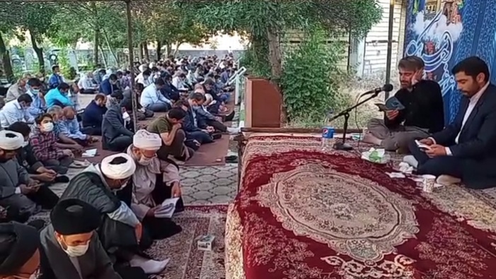 ویدیو/برگزاری دعای عرفه در اهر