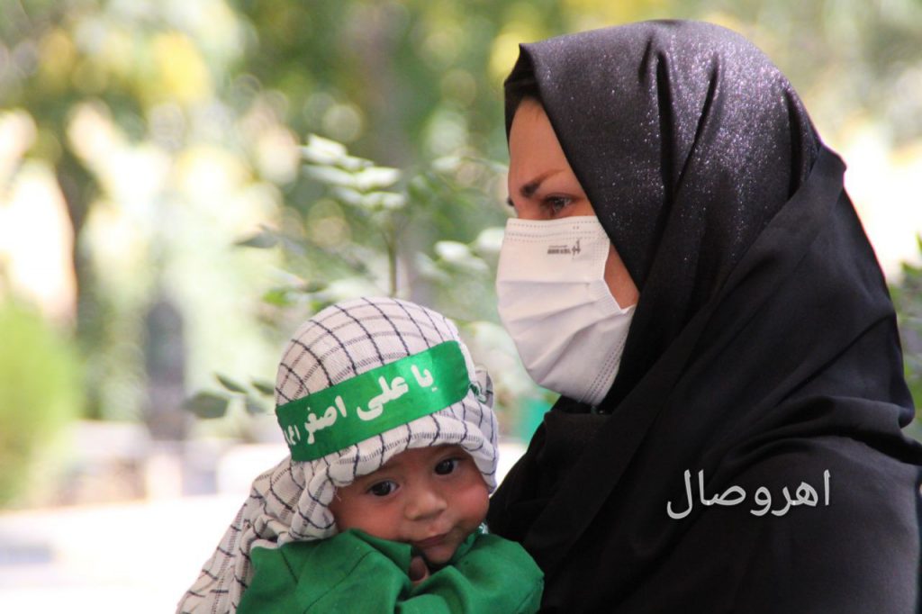 گزارش تصویری از: مراسم شیرخوارگان حسینی در اهر(۱)