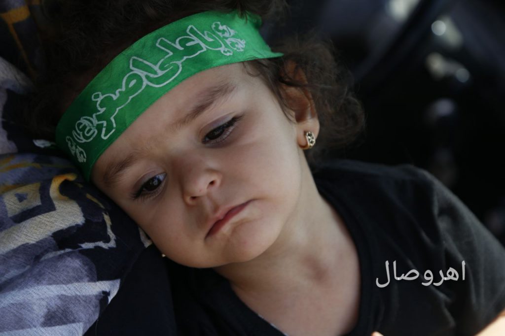 گزارش تصویری از: مراسم شیرخوارگان حسینی در اهر(۲)