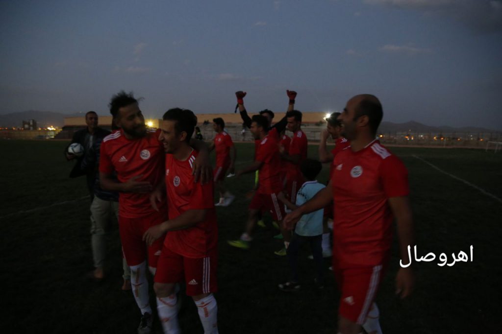 گزارش تصویری از فینال مسابقات لیگ فوتبال ارسباران در اهر