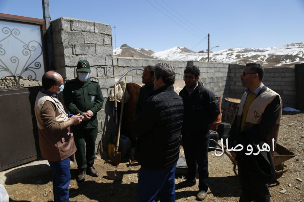 گزارش تصویری از: عملیات میدانی قرارگاه امنیت غذایی شهید هاشم ساجدی با هدف ارتقاء بهره وری دام سبک (جهش تولید گوشت قرمز) در روستاهای اهر