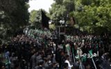 گزارش تصویری از: اجتماع بزرگ عزاداران حسینی در روز تاسوعا