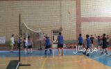 برگزاری مسابقات دوستانه والیبال آینده سازان به مناسبت آغاز هفته دفاع مقدس در اهر