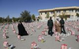 توزیع ۱۰۰۰ بسته معیشتی و کمک مؤمنانه در اهر