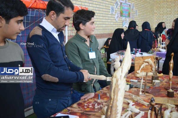 روز دوم بازارچه دانش آموزی شهرستان اهر+تصاویر