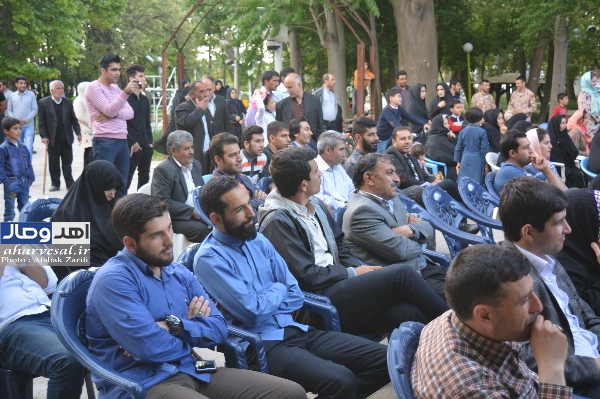 برنامه مشکات هدایت در پارک شیخ شهاب الدین اهری برگزار شد + تصاویر