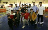 قهرمانی تیم اهر در مسابقات استانی موی تای جام پرچم