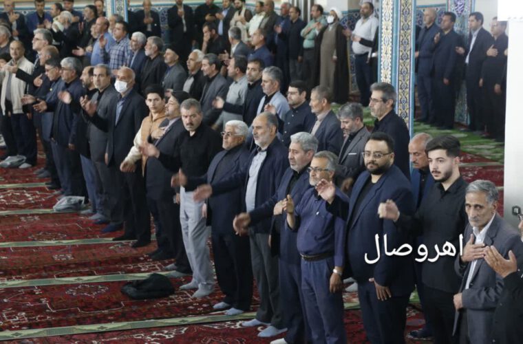 گزارش تصویری از: مراسم گرامیداشت سی و چهارمین سالگرد ارتحال امام خمینی(ره) در شهرستان اهر