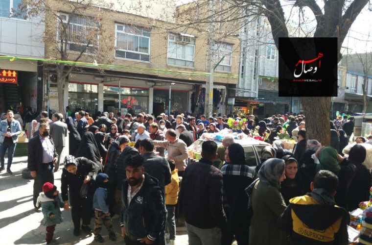 گزارش تصویری از: بازار خرید عید در آخرین چهارشنبه سال ۱۴۰۲ شهرستان اهر